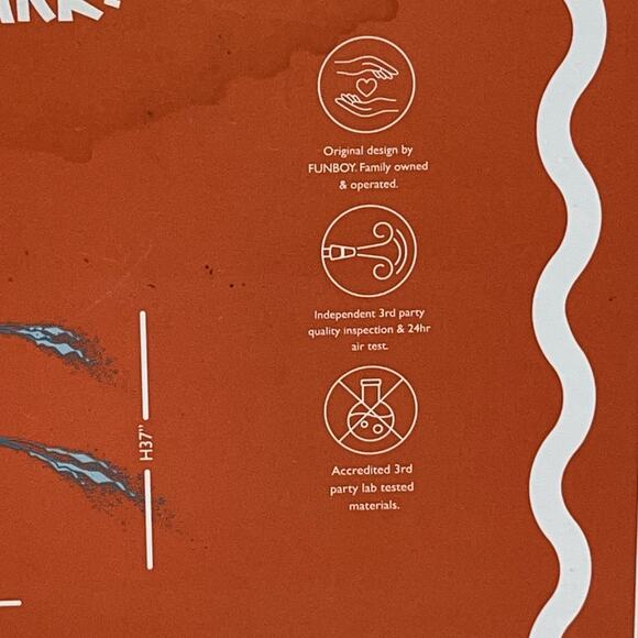 Funboy x Bark "Harry The Hydrant's Revenge" Inflatable Sprinkler 21" x 37" NEW! - Picture 3 of 7